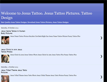 Tablet Screenshot of jesus-tattoo.blogspot.com