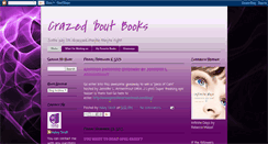 Desktop Screenshot of crazedboutbooks.blogspot.com