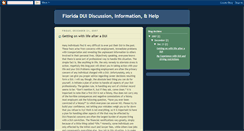 Desktop Screenshot of florida-dui-blog.blogspot.com