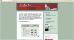 Desktop Screenshot of ihadablackdog.blogspot.com