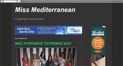 Desktop Screenshot of missmediterranean.blogspot.com