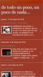 Mobile Screenshot of detodounpocounpocodenada.blogspot.com