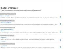 Tablet Screenshot of blogsforreaders.blogspot.com