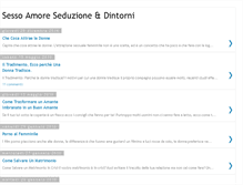 Tablet Screenshot of amore-seduzione.blogspot.com