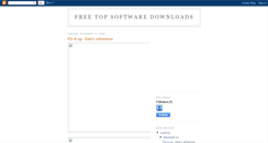 Desktop Screenshot of hotsoftwaredownloads.blogspot.com