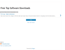 Tablet Screenshot of hotsoftwaredownloads.blogspot.com