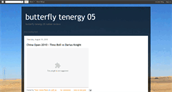 Desktop Screenshot of butterflytenergy05.blogspot.com