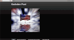 Desktop Screenshot of gadsdenpost.blogspot.com