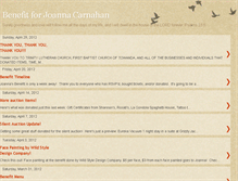 Tablet Screenshot of joannacarnahanbenefit.blogspot.com
