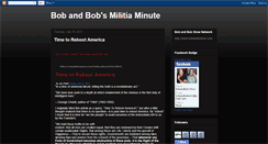 Desktop Screenshot of bobandbobnm.blogspot.com