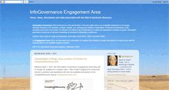 Desktop Screenshot of infogovernance.blogspot.com