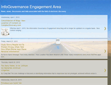 Tablet Screenshot of infogovernance.blogspot.com