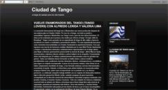 Desktop Screenshot of ciudaddetango.blogspot.com