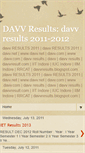 Mobile Screenshot of davvresults.blogspot.com