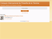 Tablet Screenshot of coloquiofdt.blogspot.com