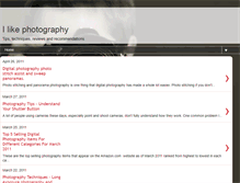 Tablet Screenshot of i-like-photography.blogspot.com