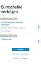Mobile Screenshot of euroscheine.blogspot.com