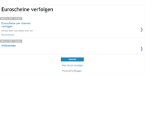Tablet Screenshot of euroscheine.blogspot.com