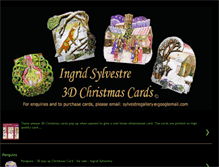 Tablet Screenshot of ingridsylvestre3dchristmascards.blogspot.com