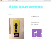 Tablet Screenshot of cicloamatore.blogspot.com