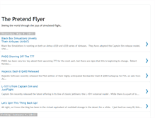 Tablet Screenshot of pretendflyer.blogspot.com