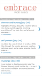 Mobile Screenshot of embrace365.blogspot.com