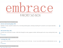 Tablet Screenshot of embrace365.blogspot.com