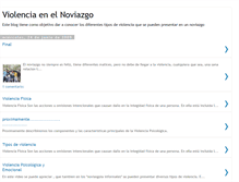 Tablet Screenshot of noviazgoyviolencia.blogspot.com