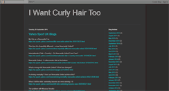 Desktop Screenshot of iwantcurlyhairtoo.blogspot.com