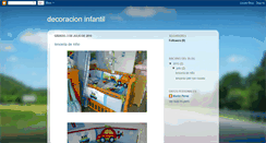 Desktop Screenshot of decoracioninfantilmarlinperez.blogspot.com
