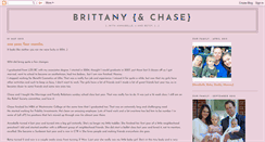 Desktop Screenshot of brittanyandchase.blogspot.com