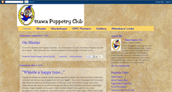 Desktop Screenshot of ottawapuppetryclub.blogspot.com