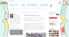 Desktop Screenshot of jytteskortoggodt.blogspot.com