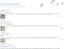 Tablet Screenshot of jytteskortoggodt.blogspot.com