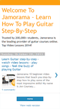 Mobile Screenshot of howtoplayguitarvideolessonsjamorama.blogspot.com