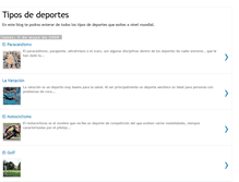 Tablet Screenshot of periodismo-deporte.blogspot.com