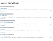 Tablet Screenshot of johnnypipewrenchblog.blogspot.com