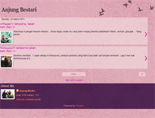 Tablet Screenshot of anjungbestaridiaries.blogspot.com