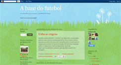Desktop Screenshot of abasedofutebol.blogspot.com