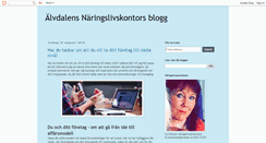 Desktop Screenshot of naringslivalvdalen.blogspot.com