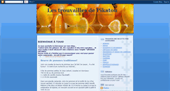 Desktop Screenshot of lestrouvaillesdepikatou.blogspot.com