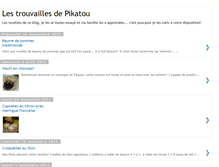 Tablet Screenshot of lestrouvaillesdepikatou.blogspot.com