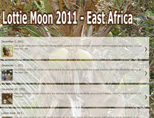 Tablet Screenshot of lottiemoon2011eastafrica.blogspot.com