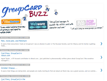 Tablet Screenshot of groupcard.blogspot.com