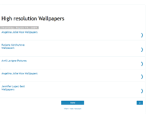 Tablet Screenshot of highest-resolution-wallpapers.blogspot.com