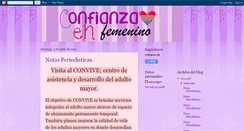 Desktop Screenshot of confianzaenfemenino.blogspot.com