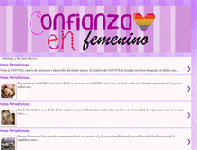 Tablet Screenshot of confianzaenfemenino.blogspot.com