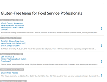 Tablet Screenshot of gluten-freemenu.blogspot.com