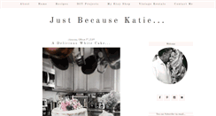 Desktop Screenshot of justbecausekatie.blogspot.com