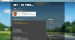 Desktop Screenshot of life-hereinindia.blogspot.com